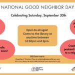 National Good Neighbor Day graphic