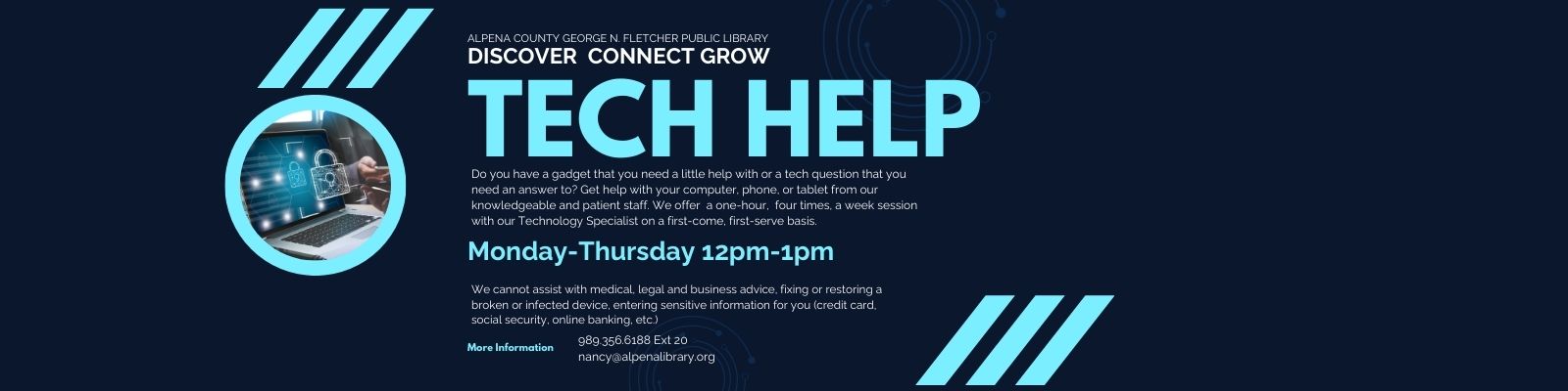 Tech Help event graphic