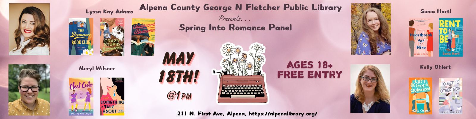 Spring Into Romance Panel feature graphic