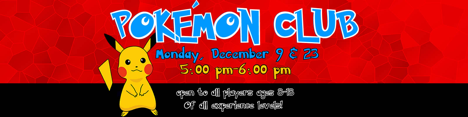 Poke'mon Club December 2024 feature graphic