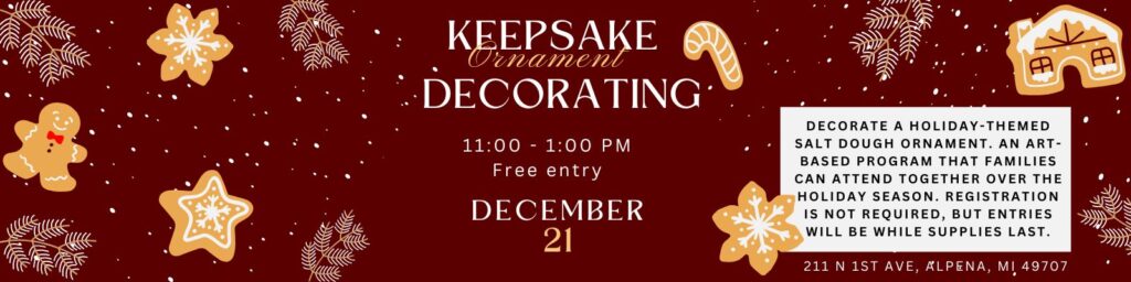 Keepsake Decorating Ornament feature graphic