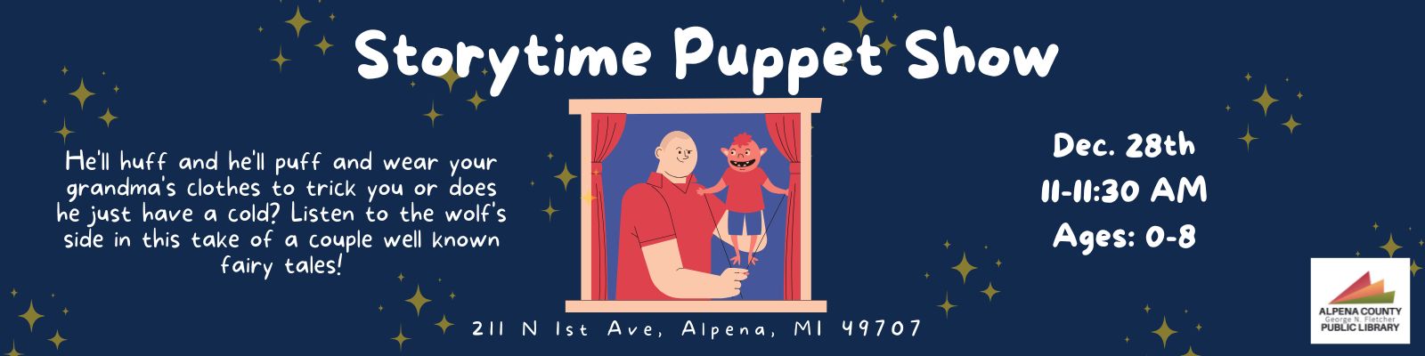 Storytime Puppet Show feature graphic