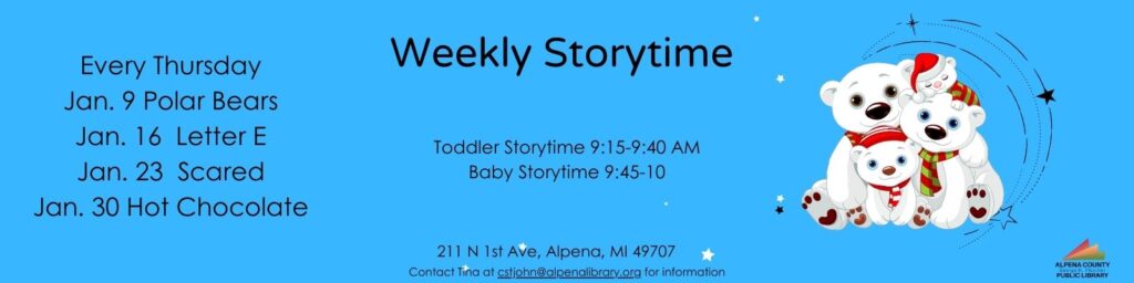 Weekly Storytime feature graphic