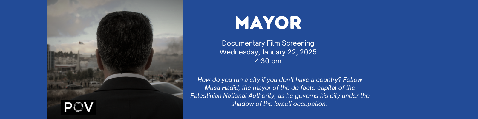 Documentary Mayor feature graphic